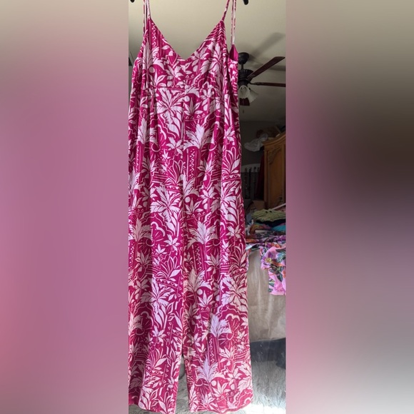 Bila-77 Floral Jumpsuit - Picture 2 of 9